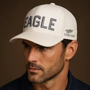 G/FORE White Stone Eagle Golf Hat – Adjustable Snapback